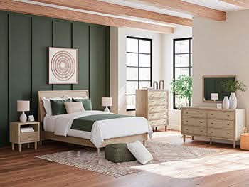 Cielden King Panel Bed - HER Home Design Boutique